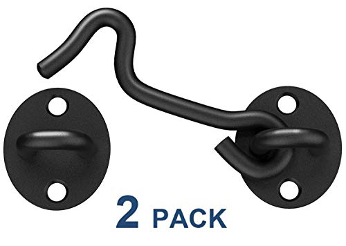 Barn Door Latch, 2 Pack 4'' Barn Door Lock Heavy Duty Solid Thicken
