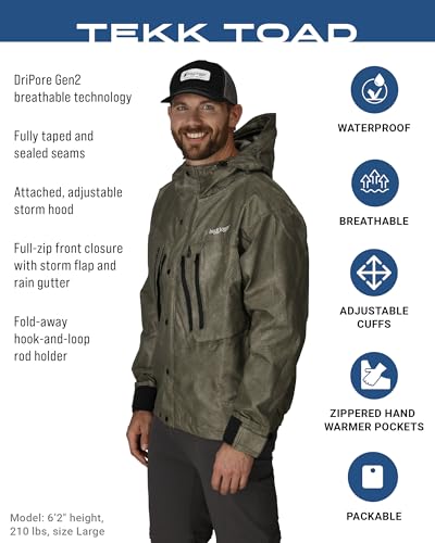 Veste de wading respirante Frogg Toggs haute performance