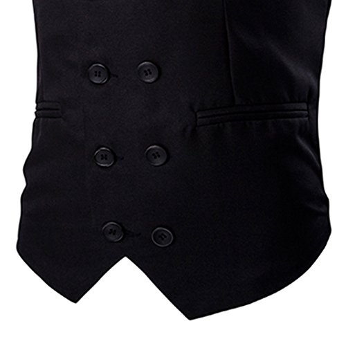 LIANIHK Uomo Slim Fit del Panciotto Gilet uomo