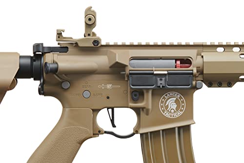 Lancer Tactical Gen 2 Lt-19 Airsoft M4 Carbine 10" Electric Full/Semi-Auto Airsoft Aeg Rifle, Included 6Mm 0.20G Bbs, Charger, And Battery(Proline Full Metal/Desert) #TOP4