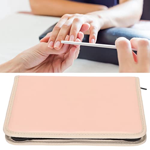 Bolsa organizadora portátil para bits de manicura miniatura 5