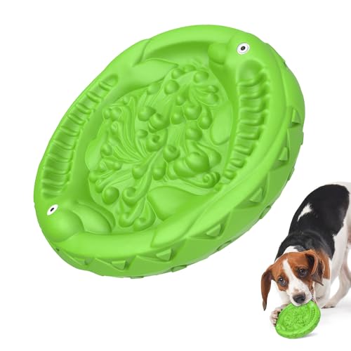 RUXAN Juguete para Perro Indestructibles,Duros Juguetes morder para Perros,Superficie Convexa Resistente Juguetes Interactivos para Cachorro de Perros Pequeños Medianos y Grande