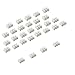 Produktbild 30 Stück Weiß CH3 Federverbindungsstück, Klemmverbinder Kabel Stecker Drahtklemmen, Schnellanschlussklemme, 3 Pins Kabel Stecker,Stoßverbinder,die LED Streifen Licht Draht Anschluss