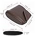 TOURBON Hunting Shooting Genuine Leather Recoil Sleeve Slip On Shotgun Shoulder Recoil Pad (Hook-&-loop Fastener Pad - Large)
