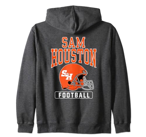 Sam Houston State Bearkats Football Helmet Zip Hoodie