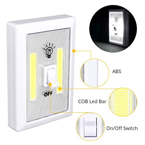 Lzonunl Closet Light, Battery Operated Tap Light thumb #3