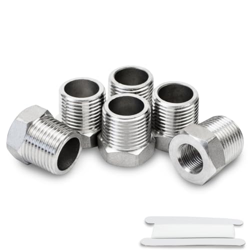 Bwintech Hexagonal Reducer Connector 1/8″ to 1/4″