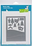 LAWN FAWN Cuts Custom Craft Dies: Stitched Hillside Backdrop Portrait (LF1503)