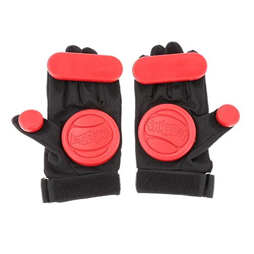 myaddiction Downhill Skateboard Gloves Longboard Drift Gloves Skate Accessories Red Sporting Goods | Outdoor Sports | Skateboarding & Longboarding | Clothing, Shoes & Accessories | Protective Gear
