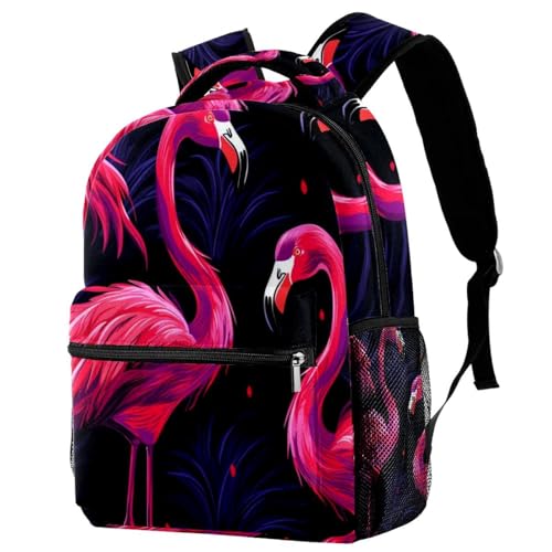 Sac à dos de randonnée et camping flamants roses pour s'évader en pleine nature