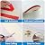 Flexible Baseboard Molding Trim, 4 Inch x 16.4 Feet Self-Adhesive Vinyl Wall Base Moulding Trim, Peel and Stick Rubber Wall Base Cove Base, Creamy White