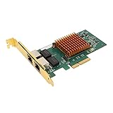 PARA CHIP Intel I350: para NIC de servidor de chip original Intel, tarjeta Gigabit Ethernet I350AM2 dual NIC OS X y PHY basado en controlador Intel.