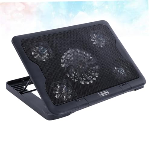 Base refrigerante USB para laptop Operitacx con 5 ventiladores miniatura 7