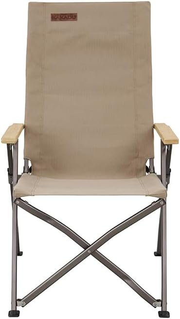 Miniatura 4 de Kakadu Revived - Silla reclinable ajustable con 4 posiciones reclinables, lona reciclada de alta resistencia con marco de aluminio resistente y