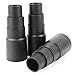 Colmanda 3 pièces Adaptateur pour Tubulure d'extraction Adaptateur Aspirateur Réducteur Adaptateur Tuyau Aspirateur pour Aspirateurs Adaptateur d'aspirateur d'atelier Standard Universel Adaptateur (A)