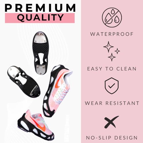 Slip on Tap Shoes for Girls, Women & Men | Waterproof Stainless steel taps | Authentic Tap Dance Sound & No-Slip Safety Grip & Stretchable Design | Environmental friendly instant tap dance shoes | Unisex Tap Shoes4