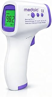 Medoic Infrared Thermometer | Non-Contact Gun Thermometer for Kids & Babies | Suitable for Body & Surface Temperature Price In India