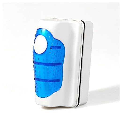 Lysport Acuario Magnético Tanque de Peces Limpiador de Vidrio Cepillo Scrubber Flotante Cepillo Limpio para Algas Acuáticas Limpieza (M)