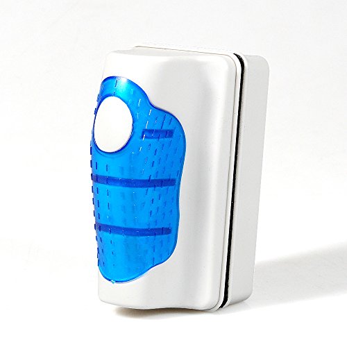 Lysport Acuario Magnético Tanque de Peces Limpiador de Vidrio Cepillo Scrubber Flotante Cepillo Limpio Para Algas Acuáticas Limpieza (S)