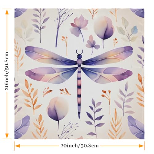 Servilletas de Tela Dragonfly Multicolor Paq. x6 50.5x50.5 cm miniatura 2
