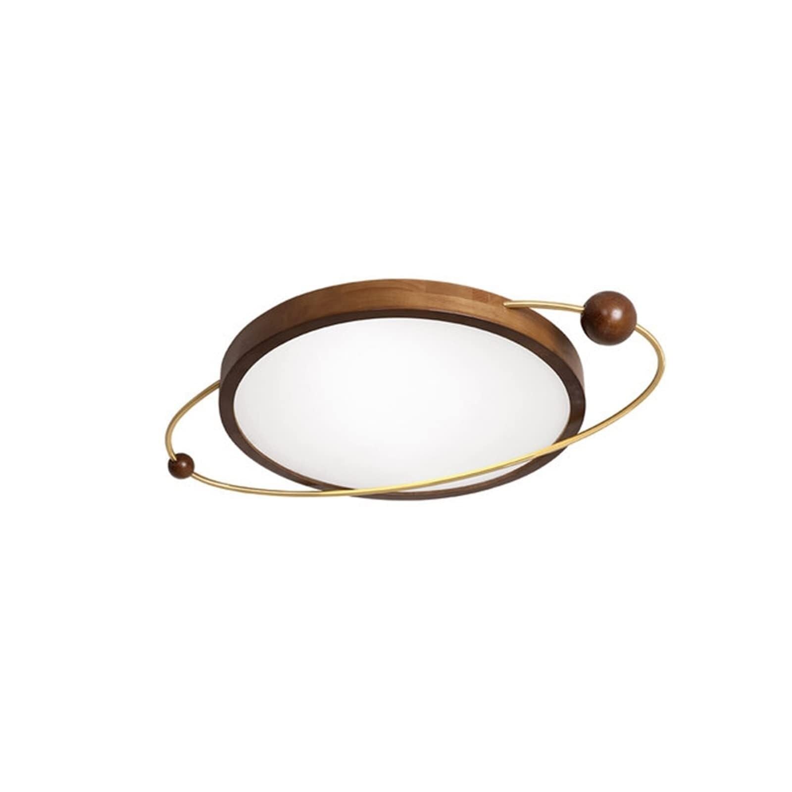 KXEcoLife Modern Nordic Creative Ceiling Light,Ring-Shaped Lamp,Home Decoration Light Fixture for Living Room Dining Study Villa Bedroom Corridor Children's Hallway Entryway