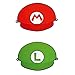 Produktbild Amscan 9901544 - Partyhüte Super Mario, 8 Stück, Größe 18,1 x 12,4 cm, 2 Motive sortiert, Grün, Rot, Luigi, Papierkappe, Give Away, Geburtstag, Karneval, Kinderparty, Mottoparty, Überraschung