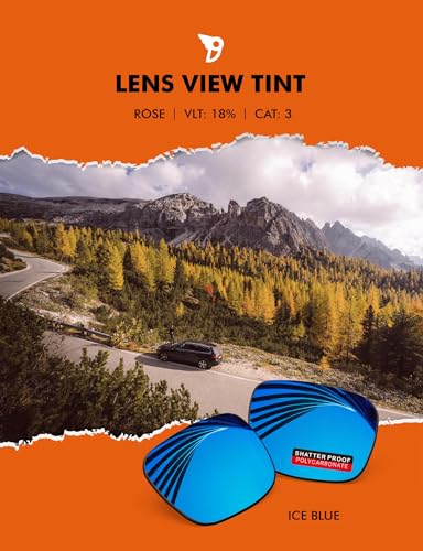 Image of PRO+ Polycarbonate Replacement Lenses for Ray-Ban New Wayfarer RB2132 52 /55 /58mm Sunglasses