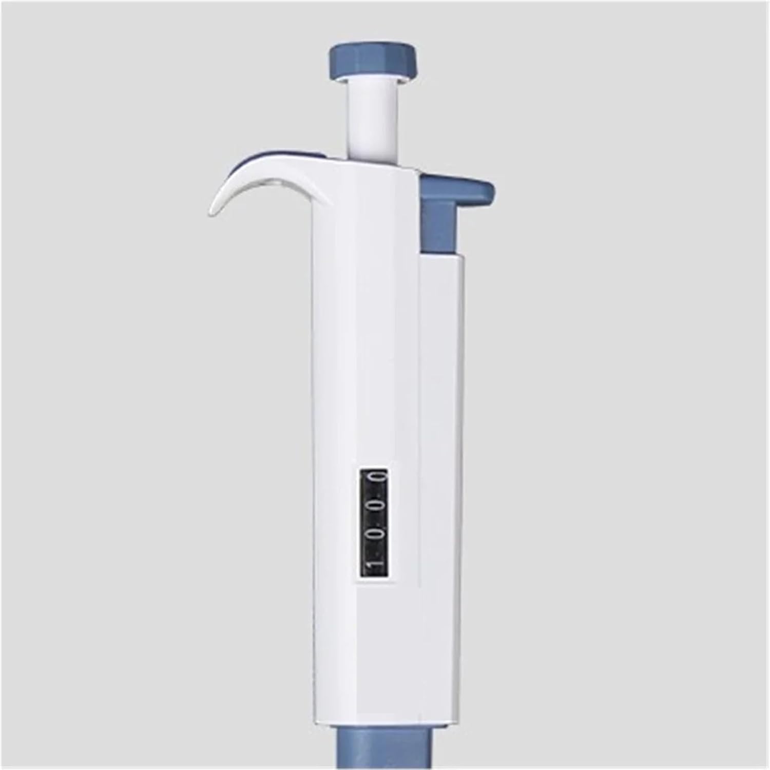 Electronic Pipette, Pipette, 0.5-10ul Lab Single Channel Manual Adjustable Micropipette Continuous Number Supplies,Portable Pipette Device