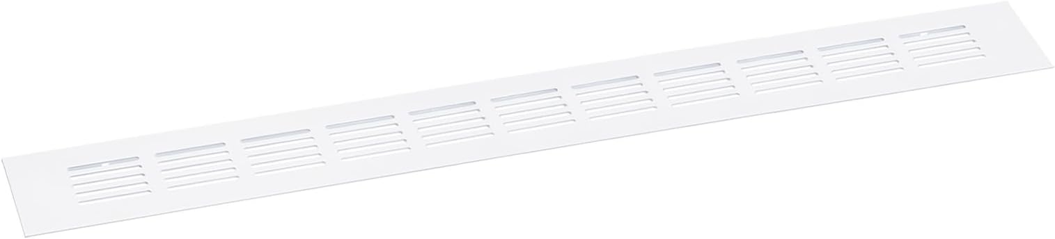 sourcing map Air Vents Cover,450 x 50mm Air Return Vent Cover,White