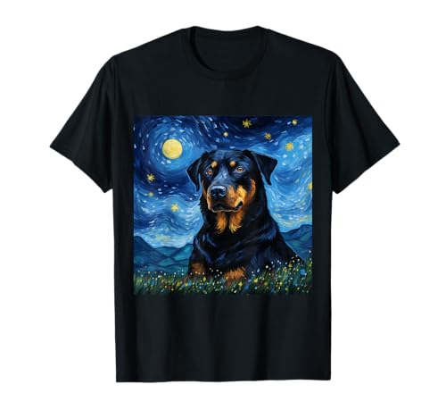 Starry Night Beauceron - Beauceron Starry Night T-Shirt