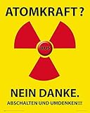 1art1 Atomkraft Poster Atomkraft Nein Danke Kunstdruck Bild 