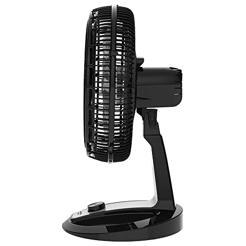 Ventilador Britânia BVT480, Preto/Prata, 220v, 3 velocidades, 47cm, Hélice 8 pás, Classificação ener
