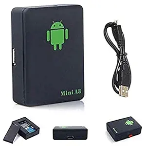 TECHNOVIEW Mini A8 Hidden Voice Mini Recorder for Lectures Meetings Home Office Hidden | Remote Call Back | Audio Bug Device | Live Listening | Portable | Built-in Rechargeable Battery, Auto Call Reciever, Listen Live Voice (No Memory)