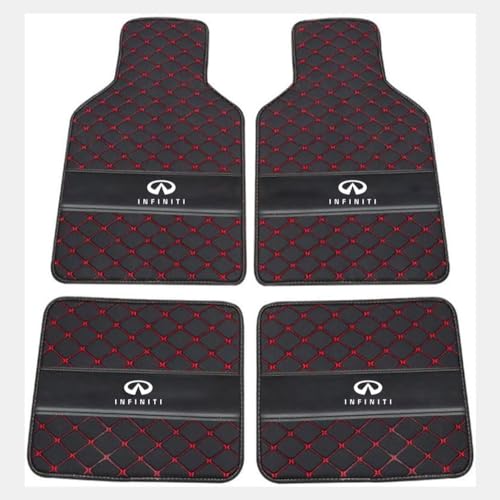 Paquete de 4 Alfombrillas de Coche,para Infiniti G Coupe/G37（Right Driving） 2009-2013 A Medida - Alfombrillas para Coche,A