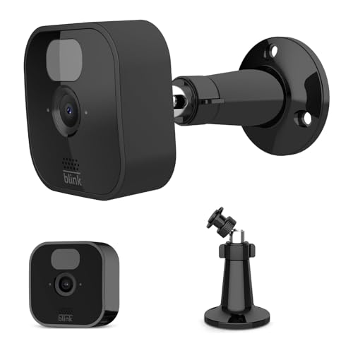 Blink 360 Adjustable Outdoor Camera Mount - Compatible with Blink Outdoor, Indoor, Mini, XT, XT2 - Black