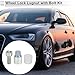 RATCHROLL Wheel Lock Lugnut with Bolt Kit for Audi A4L A5 A6L Q2L Q3 Q5 Q7 A8 Type x Anti-Theft Screw Nut Removal Key Socket 1 Set