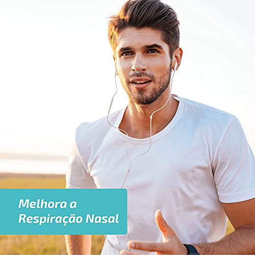 DILATADOR NASAL NASIVENT® SPORT PREMIUM - Mais Energia - Respiração Nasal Aprimorada - Em silicone m