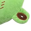 EKDJKK Travel Pillow for Kids, Cute Animal Neck Pillow Support U Shaped Cushion Plush Soft Rest Reading Pillow Sleeping Pillow for Airplane Train Car (Frog) #2