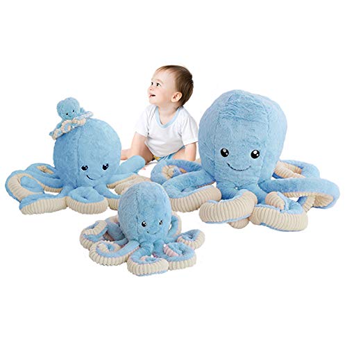 Dentrun Octopus Stuffed Animals, Octopus Plush Doll Play Toys For Kids Girls Boys Adults Birthday Xmas Gift Present 7/16/24/32 Inches, 5 Colors #TOP2