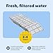 PetSafe Drinkwell Fountain Premium Activated Carbon Filters - Better Hydration Choice - Long-Lasting Purity - Odor-Free Drinking - Water Purification Filter - 12 Pack