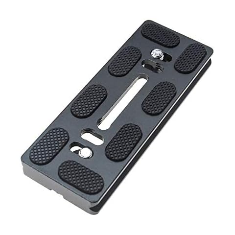 100 mm Schnellwechselplatten PU100 Kamera Camcorder-Stativ Kugelkopf QR-Plattenhalterung Cover