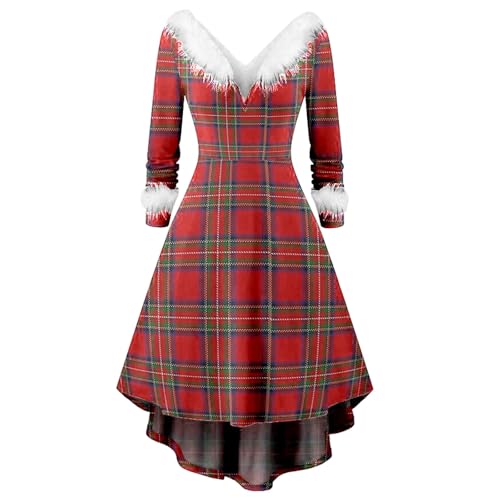 Robe de Noël femme chic pour briller lors des repas de fête en hiver