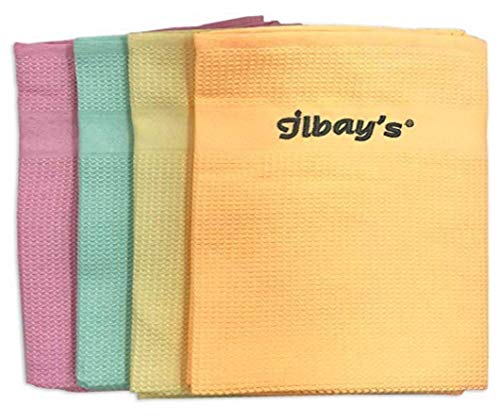 Ilbays Lot de 8 chiffons - Nettoyage sans traces sans produits de nettoyage Cover