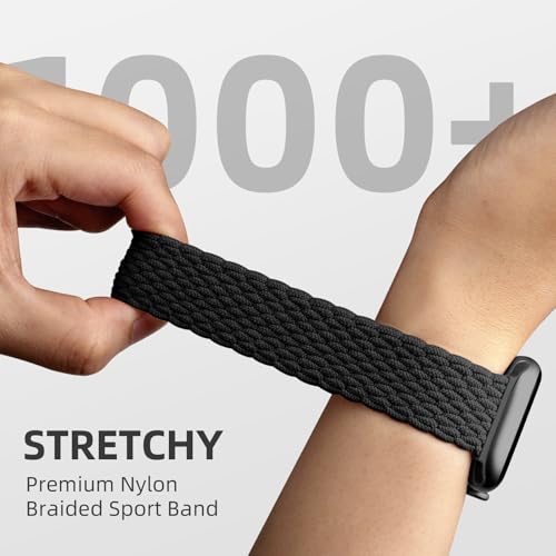 Haveda Pulseiras trançadas compatíveis com Apple Watch Ultra 2 SE séries 10 9, 8, 7, 6, 5, 4, 3, 2 e