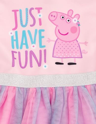 Peppa Pig Girls Mesh Tulle Dress Toddler to Little Kid4