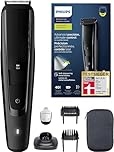 Philips Barttrimmer BT5515/15, Testsieger Stiftung Warentest, Bartschneider, 40 Längeneinstellungen, gleichmäßiges Trimmen dank Lift & Trim System, selbstschärfende Metallklingen, 90min Akkulaufzeit
