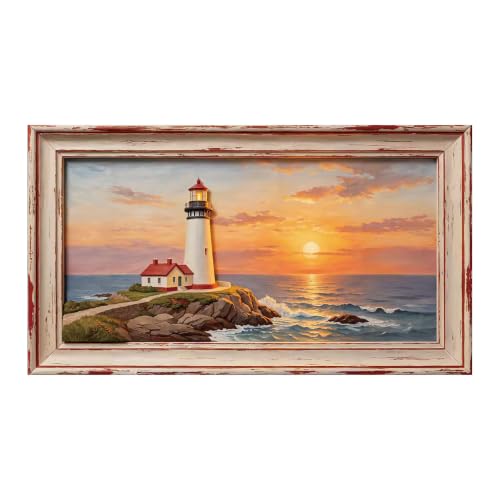 Art mural 3D paysage naturel océan adhésif 50,8x101,6 cm