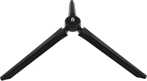 Miniatura 4 de Mini trípode de metal Mini trípode de escritorio Selfie Stick Cámara Soporte en vivo Trípode plástico Gimbal Handle Grip estabilizador, diseño de