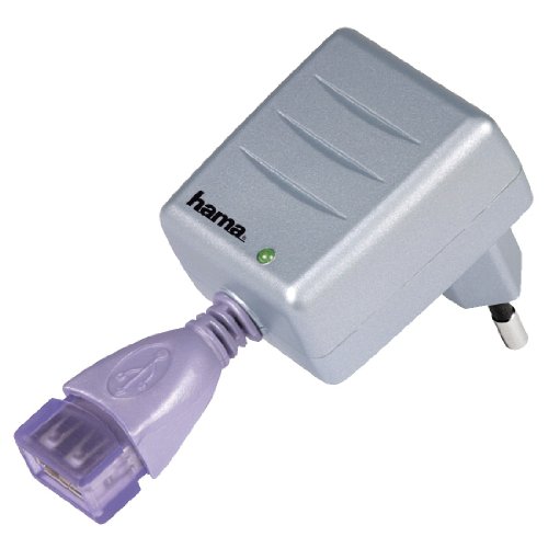HAMA Caricatore da rete per MP3 con presa USB