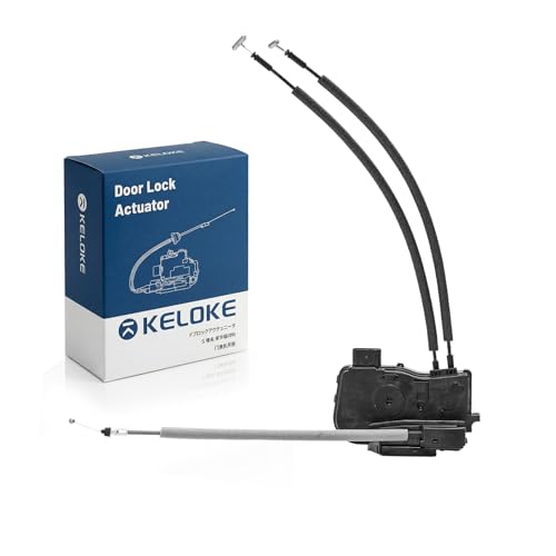 Image of KELOKE Door Latch Lock Actuator Compatible with Kia Sportage 2011 2012 2013 2014 2015 2016, Rear Right Passenger Side, Replace# 81420-3W000 814203W000